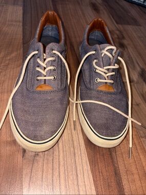 G. H. Bass Navigate - Blue Denim Chambray Sneakers Shoes Women's Sz 8